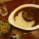 伽哩ザカリー - 日替わりカレー（ハンバーグ） 700円