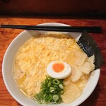 浜堂ラーメン - 黄金煮干そば(平麺)