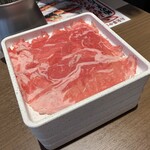 Yuzu An - 牛しゃぶ用のお肉