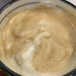 中華そば麦右衛門 - ふんわり混ぜる