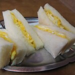 大島コーヒー店 - たまごサンド