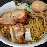 塩そば専門店 桑ばら - スパイシー冷やしカレー油そば