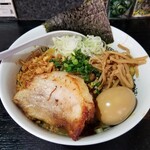 塩そば専門店 桑ばら - スパイシー冷やしカレー油そば