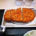 松のや - ロースかつ　アップ