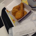 マクドナルド - ウエットティッシュ持参です。