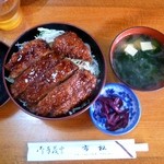 市松 - ソースかつ丼 \800