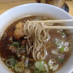 一〇そば - たまごでお汁もマイルド