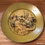 Dracaena - Pancetta affumicata e spinaci alla carbonara
