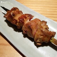 とり茶太郎 - お代わり白レバー(笑)　外がサクッと、中がトロッと。唯一無二の食感を体感せよ(^^♪