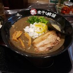 極煮干し本舗 - 鬼煮干ラーメン890円