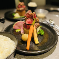 niku no OTO - ご飯　スープ付き
