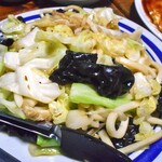 よし半 - バター炒めうどん