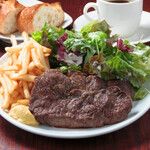 Black Angus beef Steak (200g) & fries
