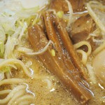 らーめん颯人 - みそらーめん（メンマ）