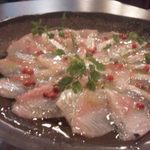 牛タン 夏火鉢 - 鮮魚のカルパッチョ
