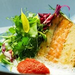 SOLVERT - マスとホタテのムース