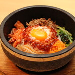 stone grilled bibimbap