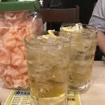 居酒屋 それゆけ!鶏ヤロー! - メガハイとえびせん(2021.5.22)