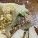 ケーワン - サンドイッチは具がたくさん入っていました