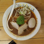 味噌ぶりNoodle みやみや - 上から見たらーめん