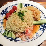 陳麻婆豆腐 - 蟹とクラゲの冷やし中華