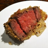 デンクシフロリ - 牛カツ　れんこん