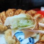 新ちゃん - ぎょうざ　断面