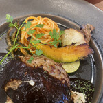 洋食カフェ グリルオニオン - ハンバーグ