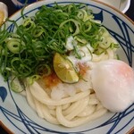 丸亀製麺 - おろし醤油うどん温玉のせ