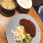 レストラン マカロニキッチン - 同僚の飲めるハンバーグ♪