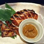 Grilled squid ~Liver soy sauce~