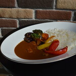 ゴロゴロ野菜カレーライス