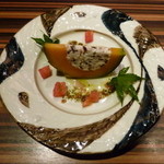 旬菜つゝ味 - 南瓜と白身のムース