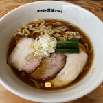 オカモト醤油ヌードル - オカモト醤油ヌードル [手揉みちぢれ麺]
                                ¥800(税込)