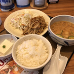 Yayoi Ken - しょうが焼定食 冷汁変更 820円