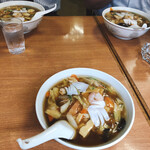 新華園 - 五目そば×3♪