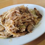 かげやま食堂 - モヤシなどの野菜は炒め過ぎか。