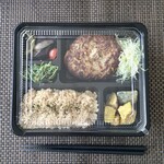 ナチュラルミール＆カフェ キナリヤ - 牛蒡ハンバーグ弁当880円