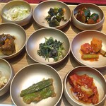 麻布 韓日館 - ランチ前菜