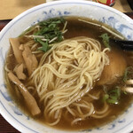 吉野屋 - 麺の様子