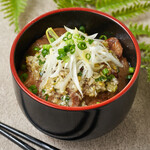 Green onion salted Cow tongue bowl