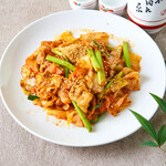 Stir-fried pork kimchi