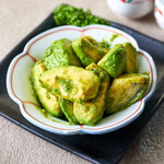 Avocado butter grilled