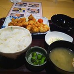 九州黒太鼓 - とり天定食