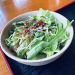 カレーの匠 - 野菜サラダ