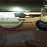 鉄板・お好み焼き 華 - 2012.10.13　おしぼり有り・紙