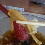 麺カフェ ひまわり - 穂先メンマ