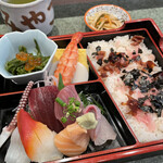 みやこ鮨 - 和定食 ¥1,100（税込）