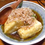 よし半 - 揚げ出しどうふ
