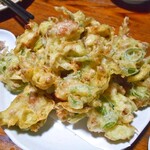 よし半 - 納豆天ぷら